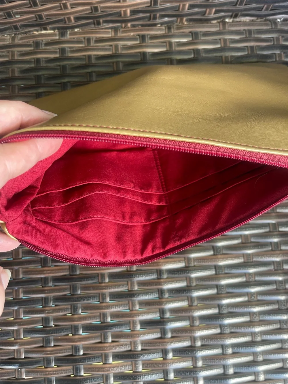 Florida State Garnet and Gold Wristlet Clutch